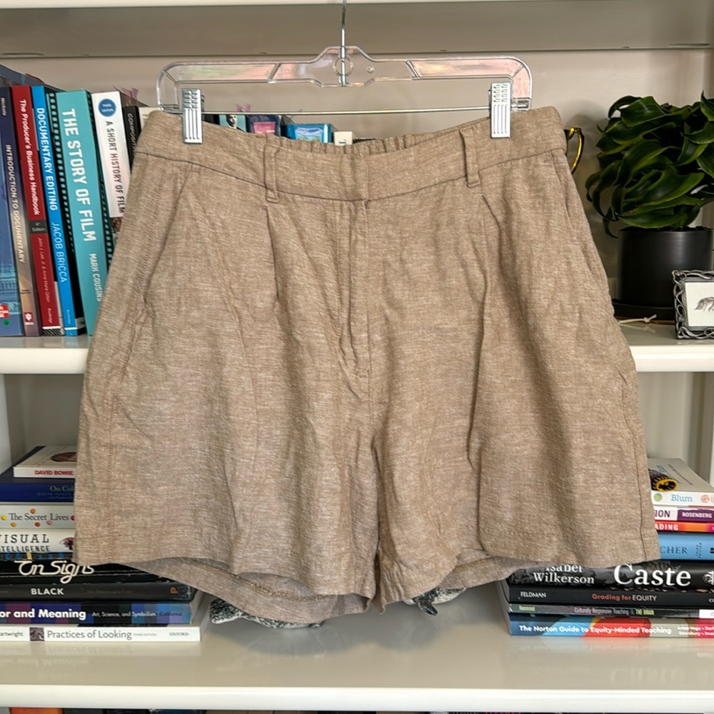 Old Navy High Waisted Linen Shorts